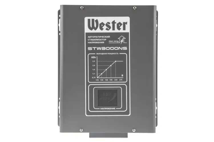 Стабилизатор напряжения WESTER STW3000NS купить в Муравленко