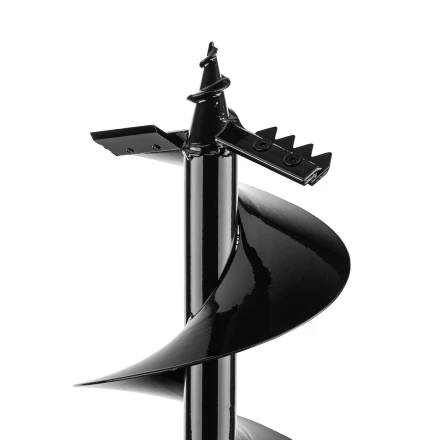 Шнек для грунта ER-200, диаметр 200 мм, длина 800 мм,соединение 20 мм, съемный нож Denzel 56008 купить в Муравленко