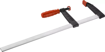 Струбцина ЗУБР &quot;МАСТЕР&quot;, тип &quot;F&quot;, пластмассовая ручка, стальная закаленная рейка, 120х500мм 32150-120-500 купить в Муравленко