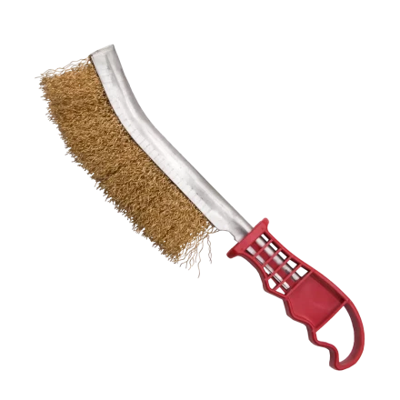 Корщетка для зачистки швов (235 мм, латунированная сталь) Оберон XL150150 купить в Муравленко