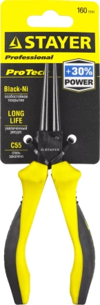 Круглогубцы STAYER &quot;PROTech&quot;, эксцентриковое расположение шарнира, 160мм 22027-8-16_z02 купить в Муравленко