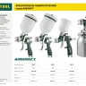 Краскопульт пневматический KRAFTOOL AirKraft, HVLP, с верхним бачком, 1,7мм 06522-1.7 купить в Муравленко