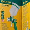 Краскопульт пневматический KRAFTOOL AirKraft, HVLP, с верхним бачком, 1,7мм 06522-1.7 купить в Муравленко