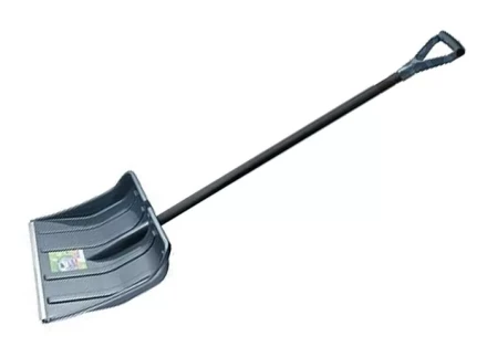 Лопата снеговая 490х370х1380 2 части (пластик.ковш дерев.черенок c пласт. ручкой)  PALISAD LUXE 61563 купить в Муравленко