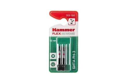 Бита HAMMER PH3 50мм (2шт) купить в Муравленко