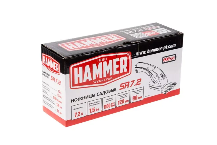 Аккумуляторные ножницы HAMMER SR7.2 купить в Муравленко