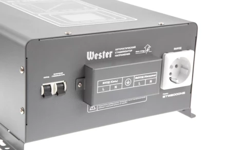 Стабилизатор напряжения WESTER STW5000NS купить в Муравленко