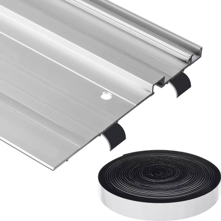 ЗУБР 2 шт, ППШ, 3 м, противоскользящая лента для направляющих шин самоклеящаяся, Профессионал (32332-P) купить в Муравленко