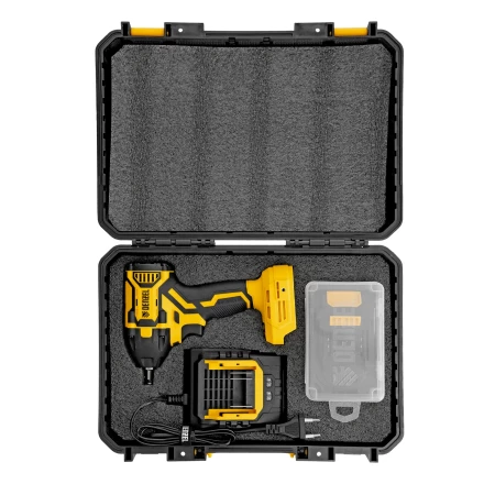 Гайковерт ударный аккумуляторный бесщет. CIWH-BL-20-350, Li-Ion, 20 В// Denzel купить в Муравленко