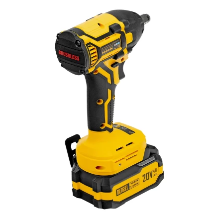 Гайковерт ударный аккумуляторный бесщет. CIWH-BL-20-350, Li-Ion, 20 В// Denzel купить в Муравленко