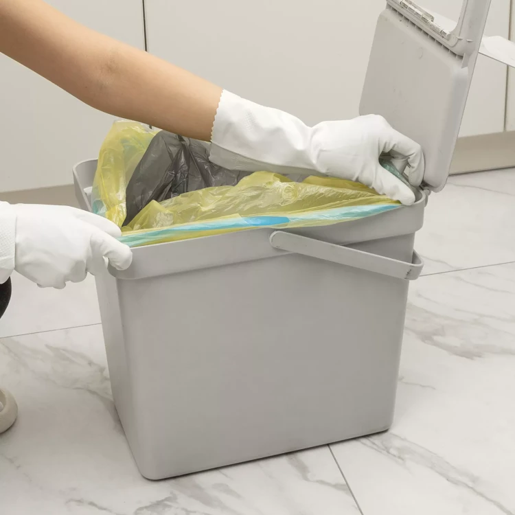 Пакеты для мусора с завязками 35 л x 15 шт. желтые, Home Palisad 927165 купить в Муравленко