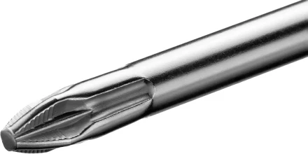 Отвертка KRAFTOOL, Cr-Mo-V сталь, двухкомпонентная противоскользящая рукоятка, PZ, №2x100мм 250073-2-100 купить в Муравленко