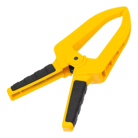 Струбцина клещеобразная Denzel, удлиненная 50 х 80 мм двухкомпонентные рукоятки, 20789 купить в Муравленко