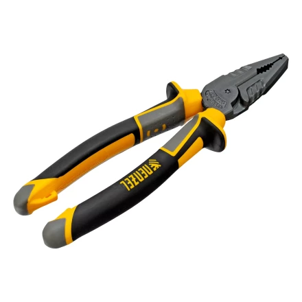 Плоскогубцы комбинированные 205 мм Denzel 17082, трехкомпонентные рукоятки купить в Муравленко