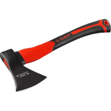 Топор ЗУБР &quot;МАСТЕР&quot; кованый с двухкомпонентной стеклопластиковой рукояткой, 0,6кг 2061-06 купить в Муравленко