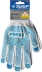 ЗУБР ТОЧКА+, S-M, х/б перчатки с покрытием из ПВХ-геля, противоскользящие, точки увеличенного размера, 13 класс, Профессионал (11451-S) купить в Муравленко