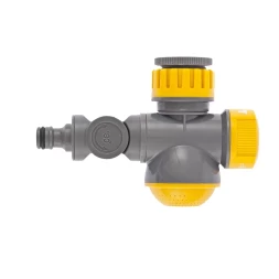 Соединитель для крана с внутренней резьбой 1/2" - 3/4" с переключателем и шарниром PALISAD LUXE 66253