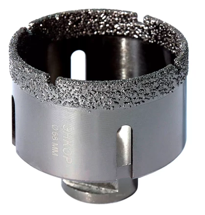 Коронка алмазная по керамограниту D 68 мм для УШМ сух. рез 48315 купить в Муравленко