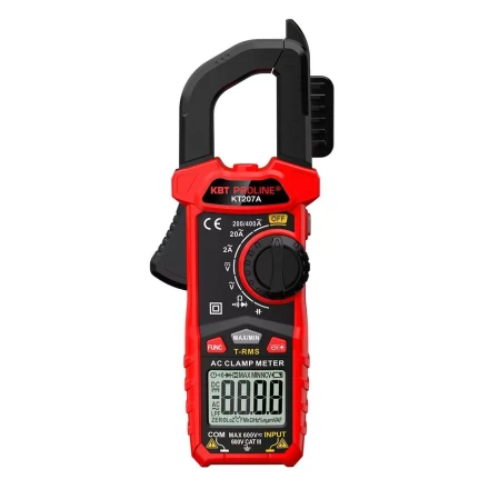 Токовые клещи цифровые КВТ KT 207A с True RMS (91919) купить в Муравленко