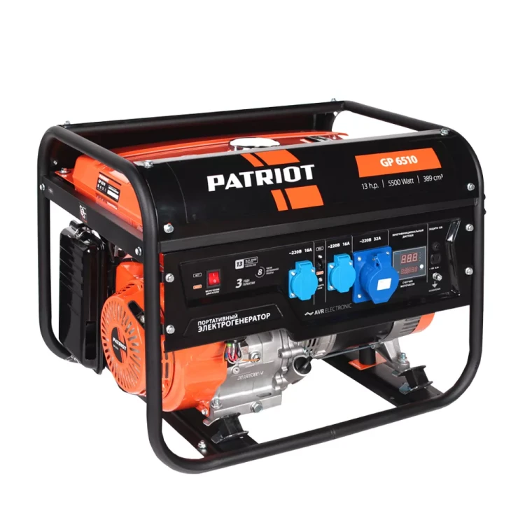 Генератор бензиновый PATRIOT GP 6510 купить в Муравленко