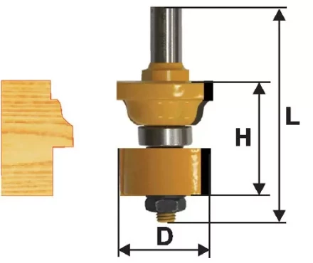 Фреза комб универсальная ф35х26мм хв 12мм 10616 купить в Муравленко