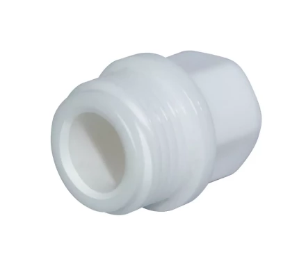 Пробка с резьбой короткая PP-R 3/4 бел.(100/1000) 45581 купить в Муравленко