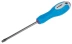 Отвертка ЗУБР, Cr-V сталь, трехкомпонентная рукоятка, цветовая индикация типа шлица, SL, 5,5x100мм 25251-5.5-100 купить в Муравленко