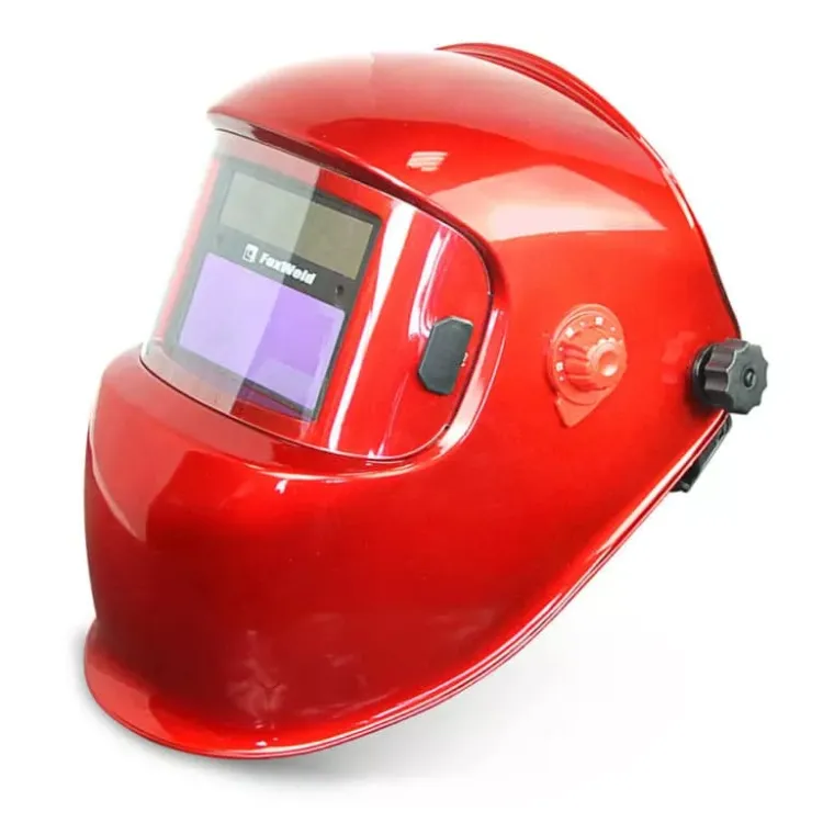 Маска сварщика Корунд-5 красная без коробки ф-р 2100V FoxWeld купить в Муравленко