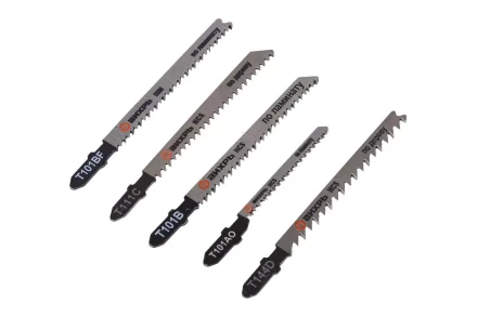 Набор пилок для лобзика по дереву 5шт Вихрь 73/10/5/16 купить в Муравленко