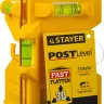 Уровень-угольник STAYER "MASTER" "POSTLevel" пластмассовый с магнитом, 3 ампулы 3456_z01 купить в Муравленко