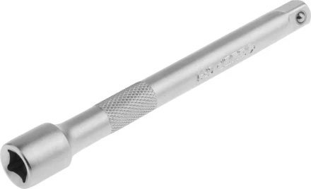 Удлинитель ЗУБР &quot;МАСТЕР&quot; для торцовых головок (1/4&quot;), Cr-V, хроматированное покрытие, 100мм 27722-100 купить в Муравленко