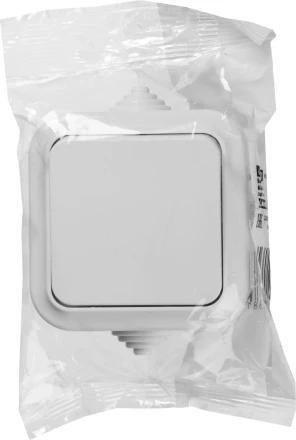 Выключатель STAYER &quot;MASTER&quot; &quot;MAXIMA&quot; одноклавишный, IP54, 6А, 220В 54301-W купить в Муравленко