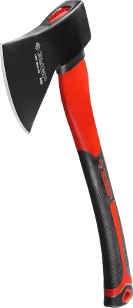 Топор ЗУБР &quot;МАСТЕР&quot; кованый с двухкомпонентной стеклопластиковой рукояткой, 0,8кг 2061-08 купить в Муравленко