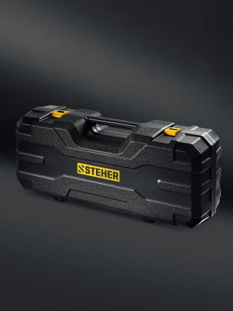 STEHER d225 мм, 500 Вт, подсветка, бесщеточная шлифовальная машина для стен (жираф), кейс (DWB-500) купить в Муравленко