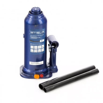 Домкрат гидравлический бутылочный 6 т h подъема 207-404 мм Stels 51164 купить в Муравленко