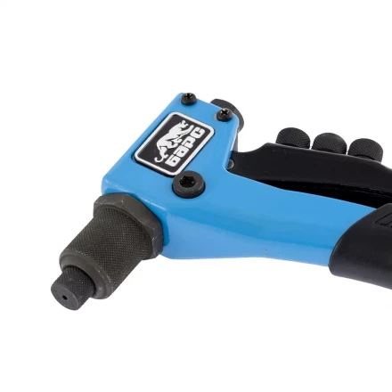 Заклепочник 200 мм алюминий 2,4-4,8 мм сталь 2,4-4,0 мм БАРС 40430 купить в Муравленко