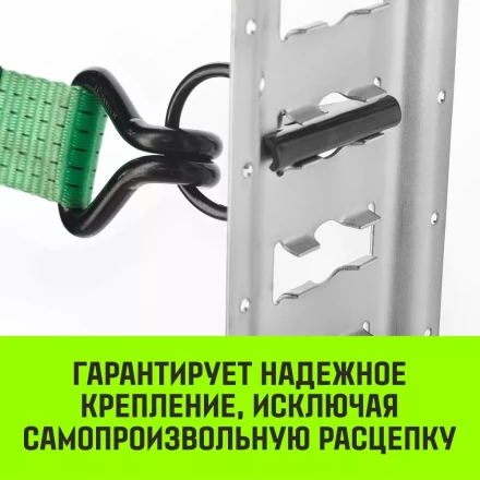 Кольцо для такелажной рейки HITCH ER405 E-Track черное (SZ067444) купить в Муравленко