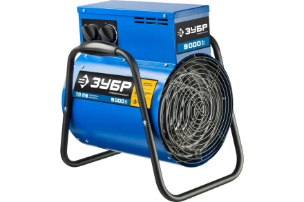 ЗУБР 9 кВт, электрическая тепловая пушка, Профессионал (ТП-П9) купить в Муравленко