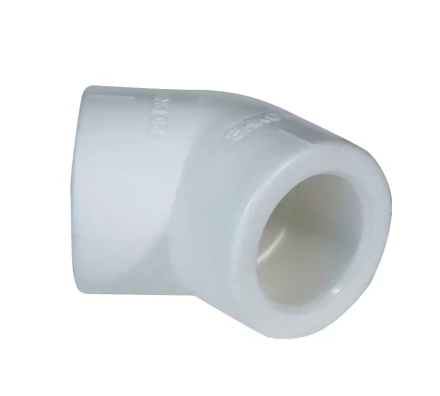 Уголок PP-R 45° 25мм белый (50/650) 45351 купить в Муравленко