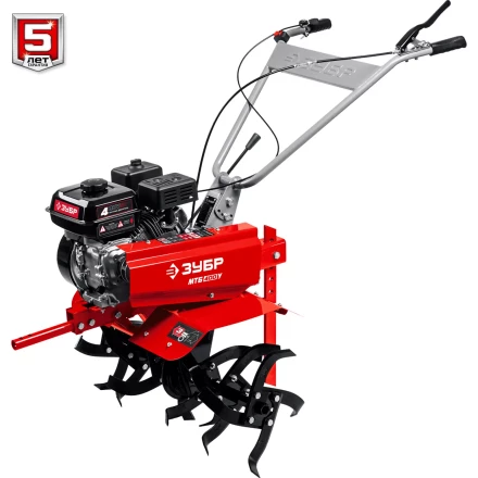 ЗУБР увеличенные колеса, 7 л.с., мотоблок с понижающей передачей (МТБ-400 У) купить в Муравленко