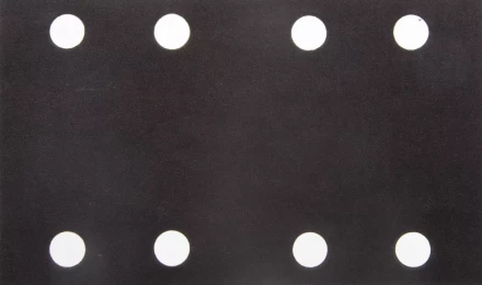 Лист шлиф. универс. URAGAN &quot;Оптимал. для мягких пород дерева&quot; 8 отв. по линии, на липучке, для ПШМ, P320, 80х133мм, 10шт 907-21111-320-10 купить в Муравленко