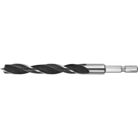 ЗУБР &quot;ЭКСПЕРТ&quot;. Сверло по дереву, М-образная заточка, шестигранный хвостовик 1/4&quot;, 10х120мм 29423-120-10 купить в Муравленко