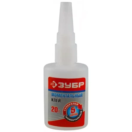 Клей ЗУБР моментальный, на блистере, 20 г 41906 купить в Муравленко