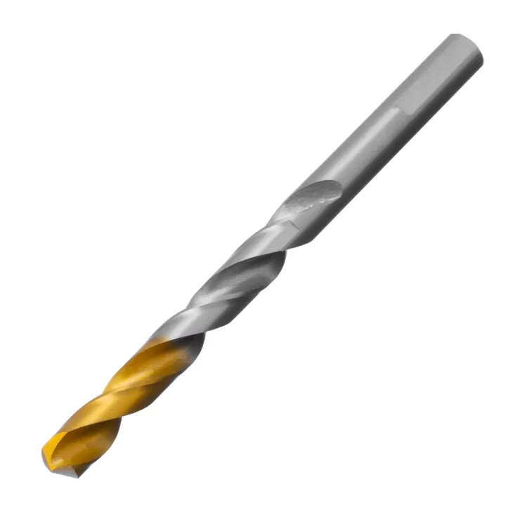Сверло спиральное по металлу Denzel 8,5 x 117 мм, Р6М5, Golden Tip, 718240 купить в Муравленко