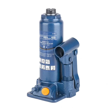 Домкрат гидравлический бутылочный 2 т h подъема 181–345 мм  STELS 51101 купить в Муравленко