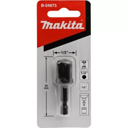 Адаптер MAKITA шестигранник 1/4&quot; на квадрат 1/2&quot; Makita B-54673 (переходник) купить в Муравленко