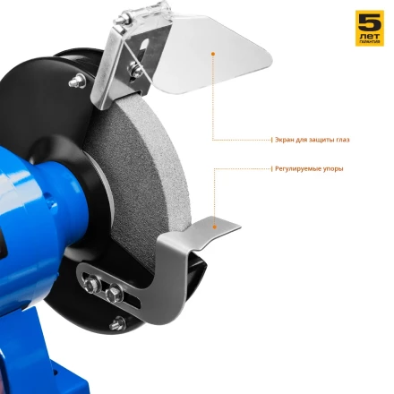 Точило с фонарем ЗТШМЭ-250-750 серия ПРОФЕССИОНАЛ купить в Муравленко