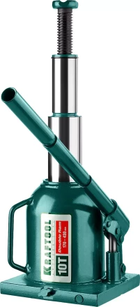 Домкрат гидравлический бутылочный &quot;Double Ram&quot;, сварной, телескопический, 10т, 170-430мм, KRAFTOOL 43463-10 43463-10 купить в Муравленко
