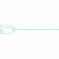 Миксер для гипсовых смесей 80 х 530 мм оцинкованный шестигранный хвостовик 8 мм MATRIX 84841