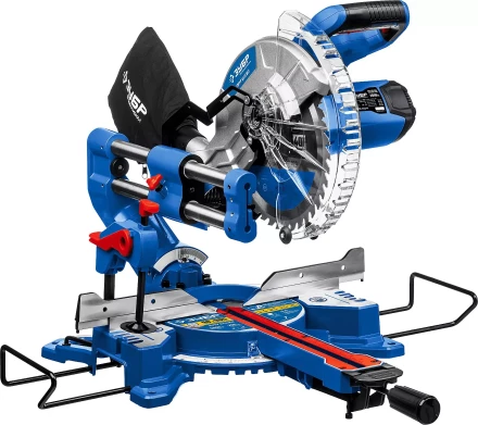 ЗУБР Профессионал ППТ-255-П пила торцовочная с протяжкой, d 255 х 30 мм, 2000 Вт купить в Муравленко